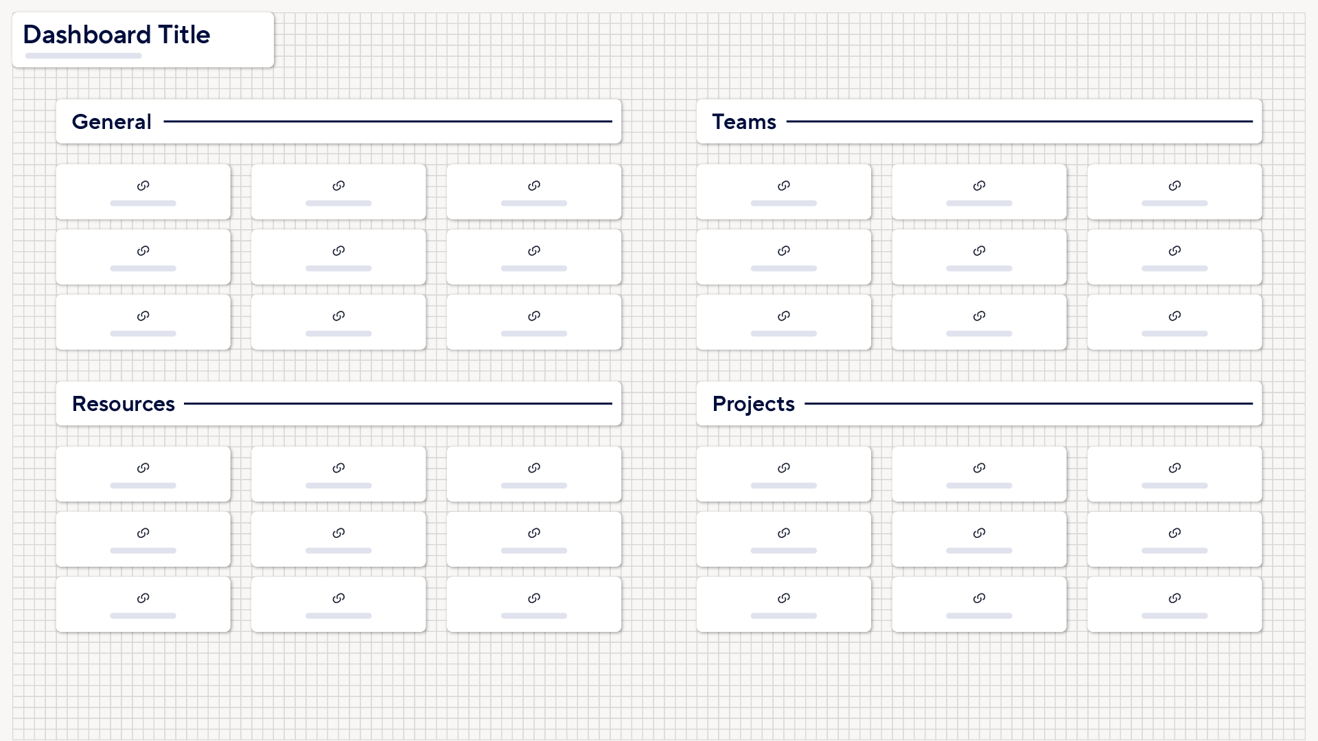 Smartsheet dashboard organization